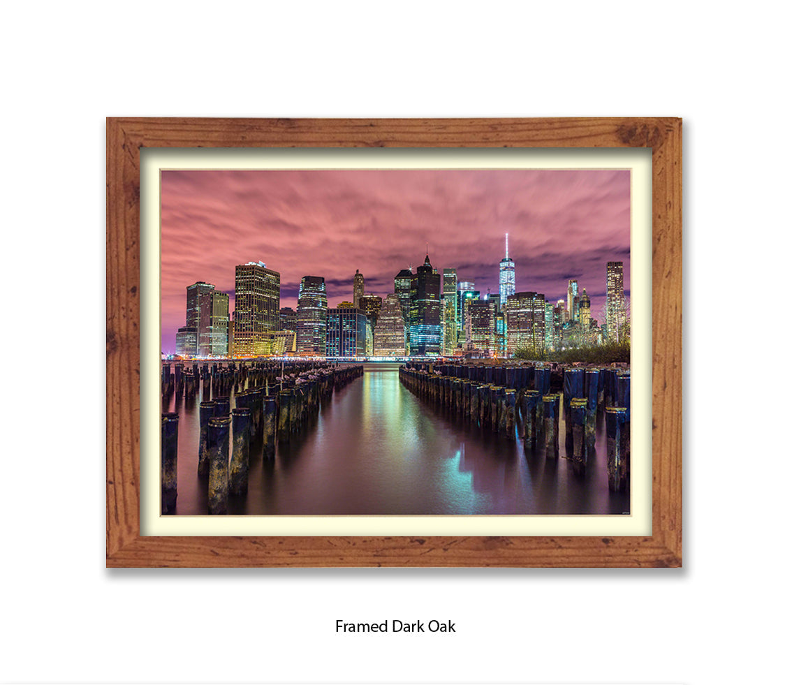 NYC Manhattan Skyline Groins Assaf Frank Art Print