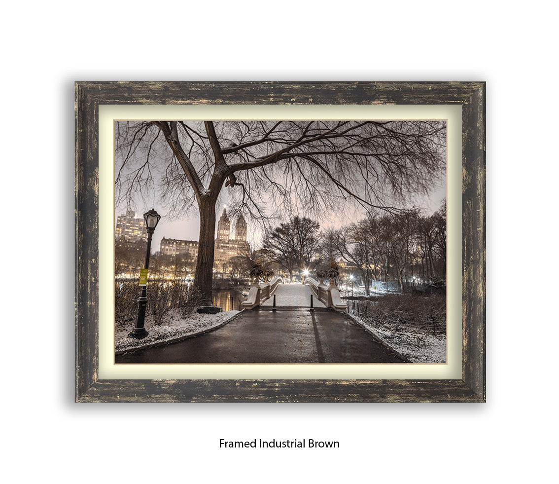 NYC Central Park Evening View Assaf Frank Art Print