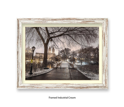 NYC Central Park Evening View Assaf Frank Art Print