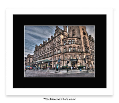 Glasgow - Grand Central Hotel - Assaf Frank Art Print