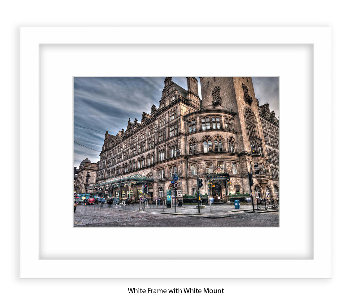 Glasgow - Grand Central Hotel - Assaf Frank Art Print