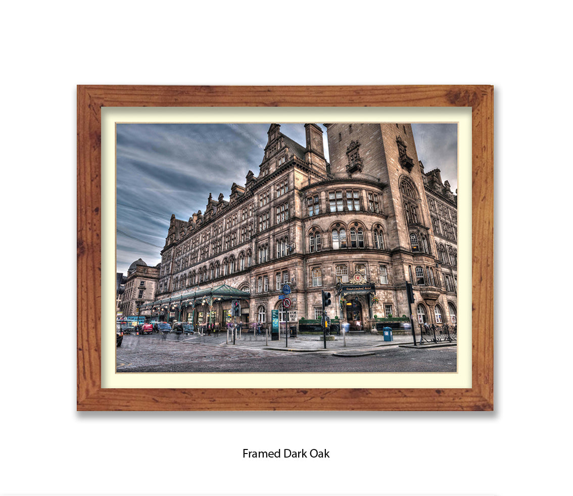 Glasgow - Grand Central Hotel - Assaf Frank Art Print