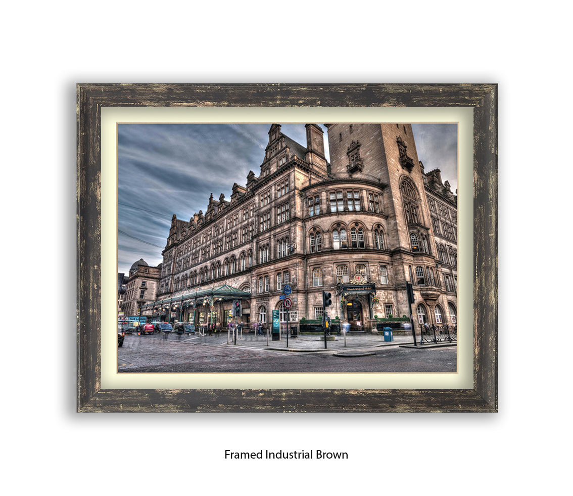 Glasgow - Grand Central Hotel - Assaf Frank Art Print