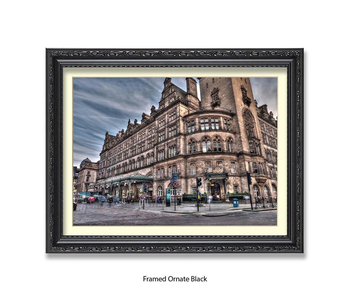 Glasgow - Grand Central Hotel - Assaf Frank Art Print