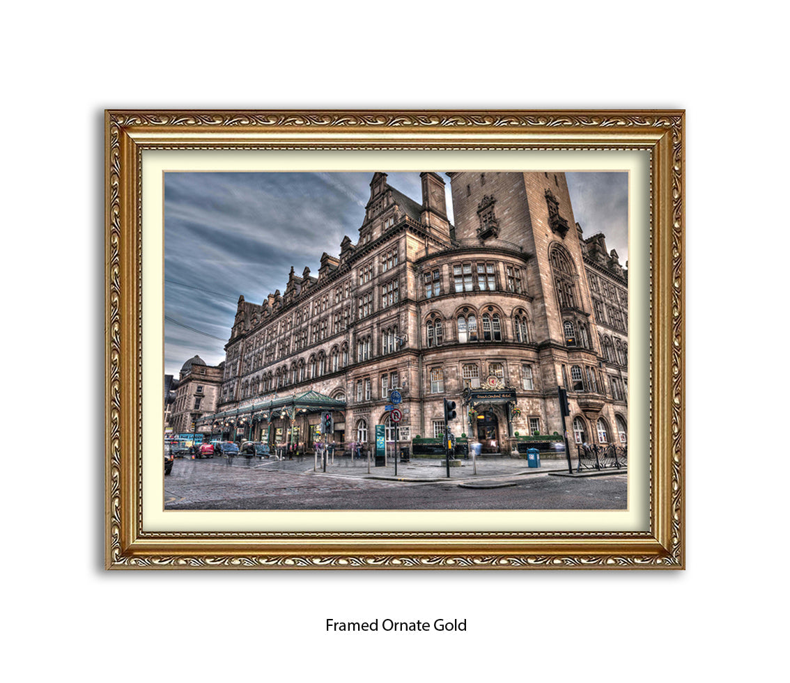 Glasgow - Grand Central Hotel - Assaf Frank Art Print