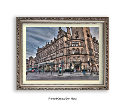 Glasgow - Grand Central Hotel - Assaf Frank Art Print