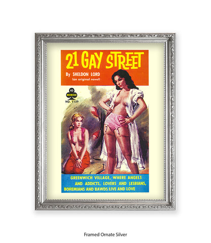 21 Gay Street Art Print