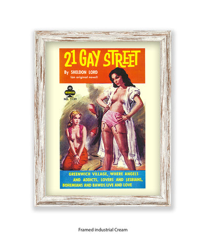 21 Gay Street Art Print