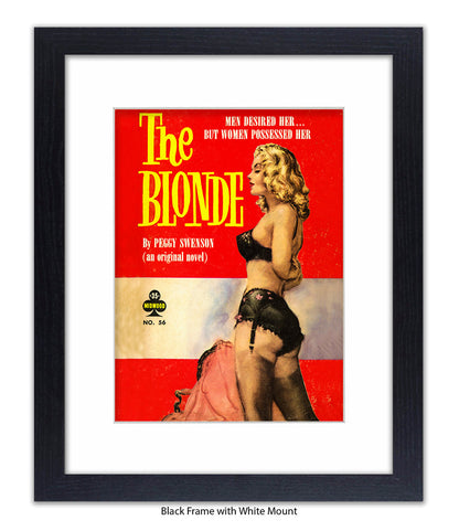 The Blonde Art Print