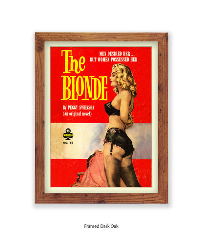 The Blonde Art Print