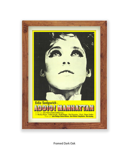 Addio Manhattan Art Print