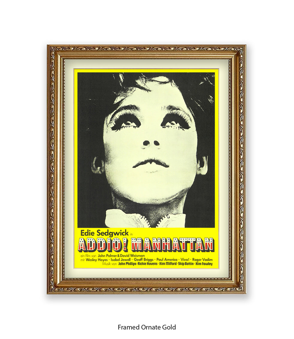 Addio Manhattan Art Print