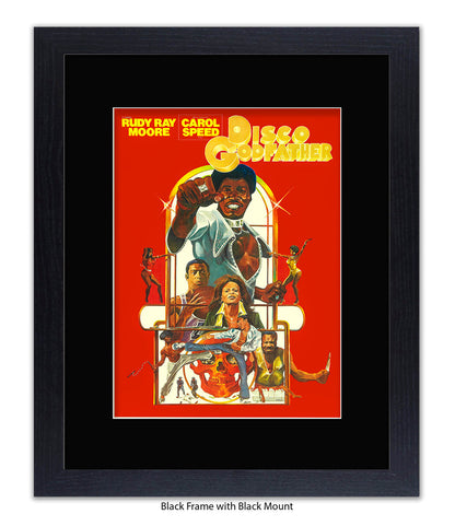 Disco Godfather Art Print