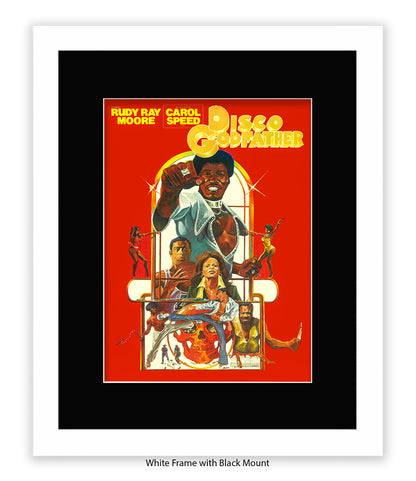 Disco Godfather Art Print