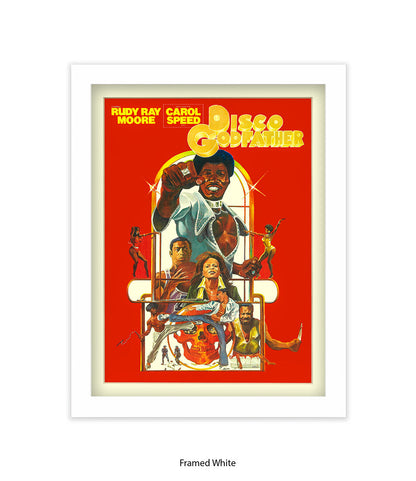 Disco Godfather Art Print