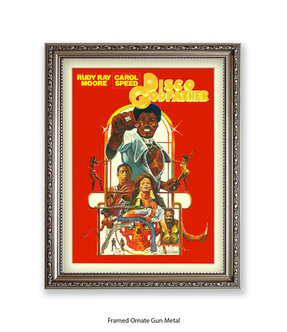 Disco Godfather Art Print