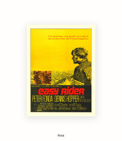 Easy Rider French Art Print