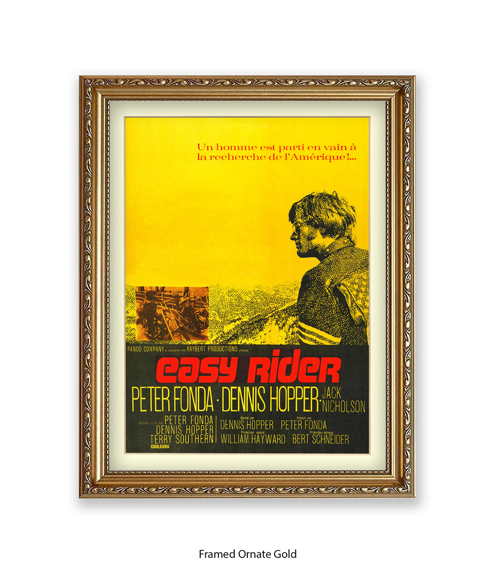 Easy Rider French Art Print