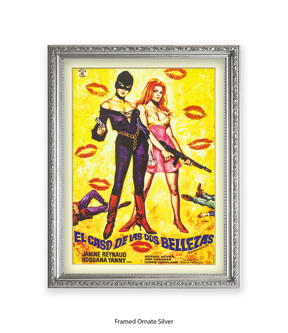 El Caso De Las Dos Bellezas Art Print