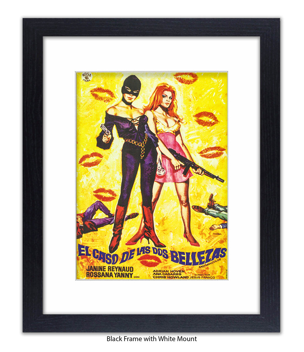 El Caso De Las Dos Bellezas Art Print