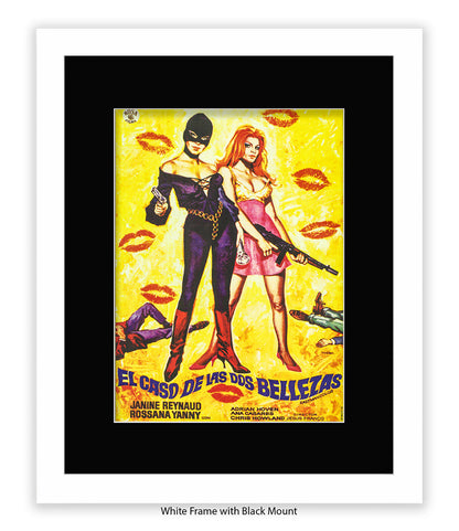 El Caso De Las Dos Bellezas Art Print