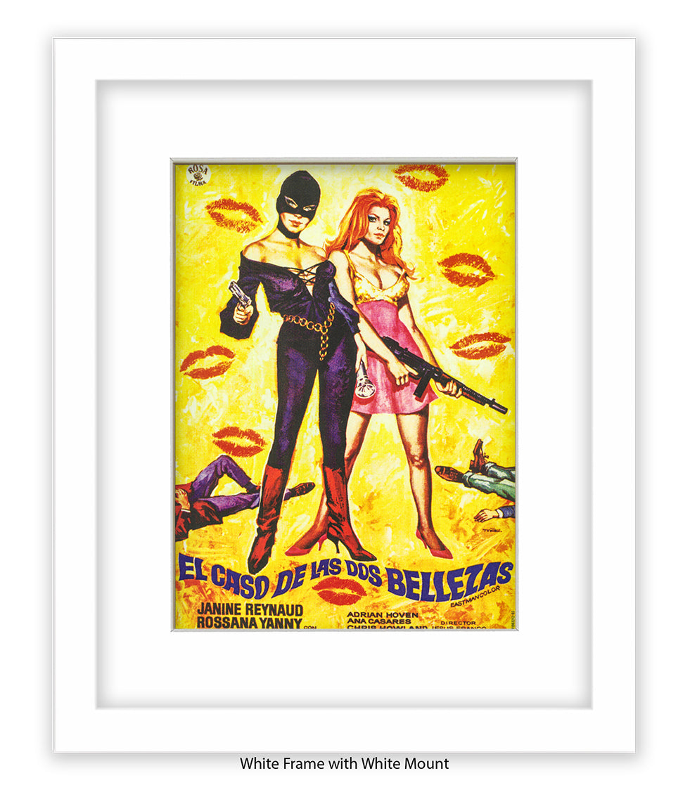 El Caso De Las Dos Bellezas Art Print