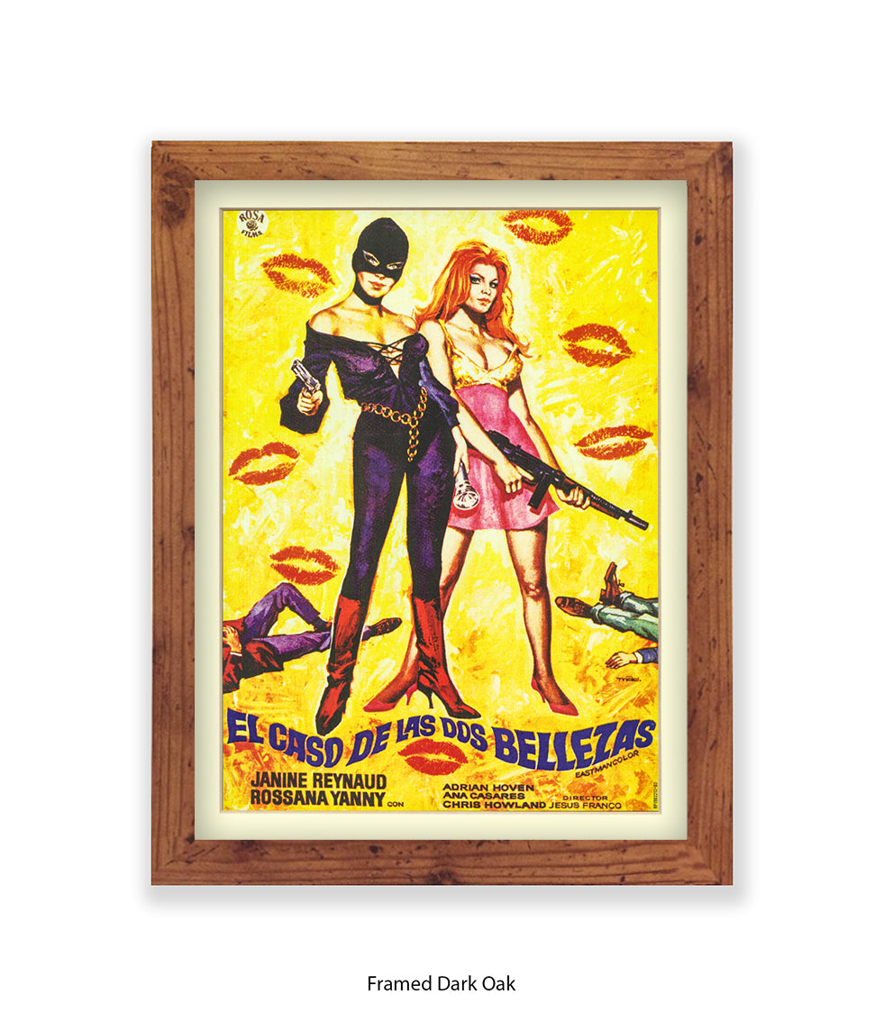 El Caso De Las Dos Bellezas Art Print