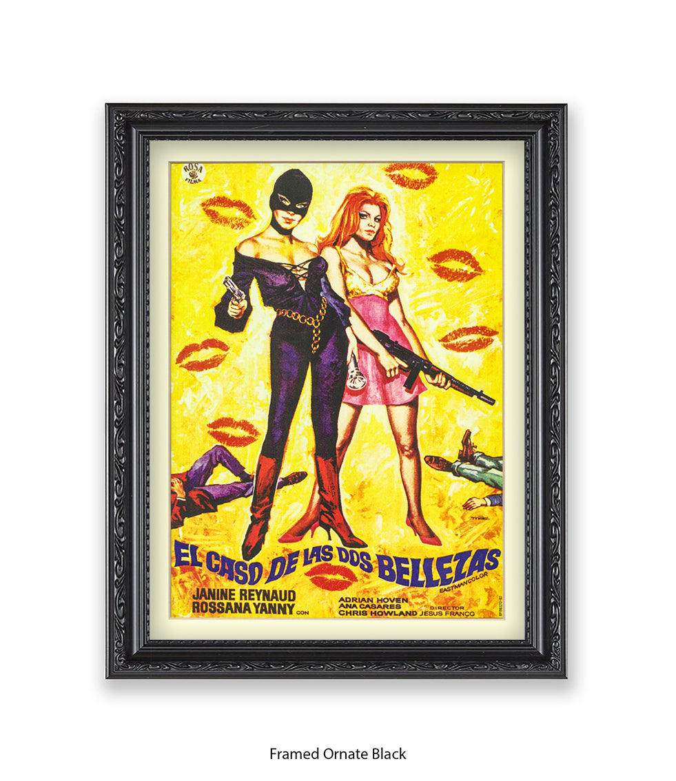 El Caso De Las Dos Bellezas Art Print