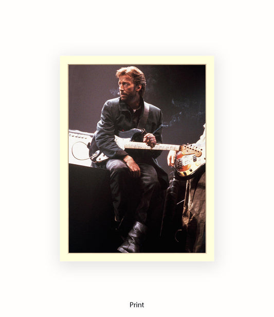 Eric Clapton Guitar Art Print