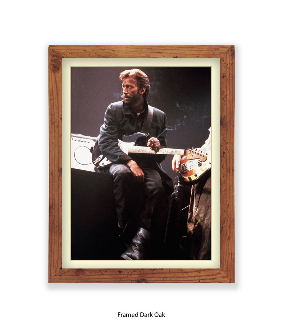 Eric Clapton Guitar Art Print