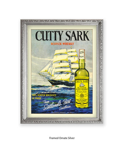 Cutty Sark Scotch Whisky Art Print