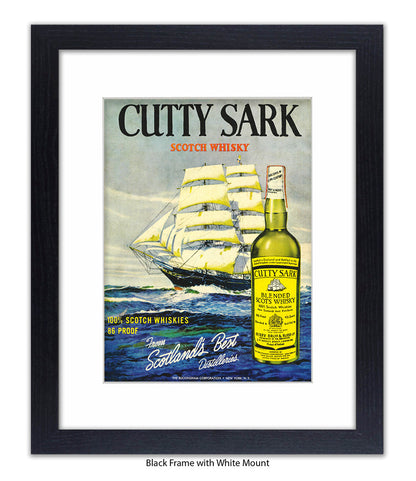 Cutty Sark Scotch Whisky Art Print