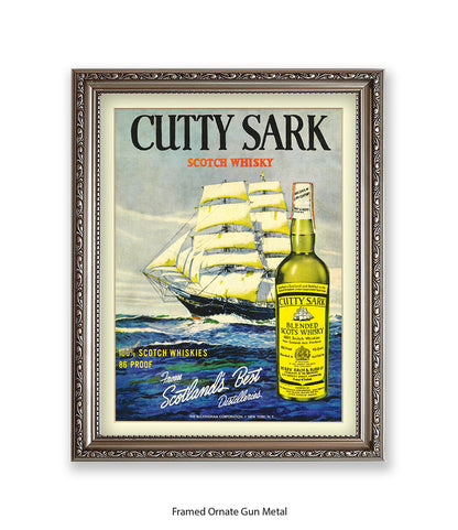 Cutty Sark Scotch Whisky Art Print