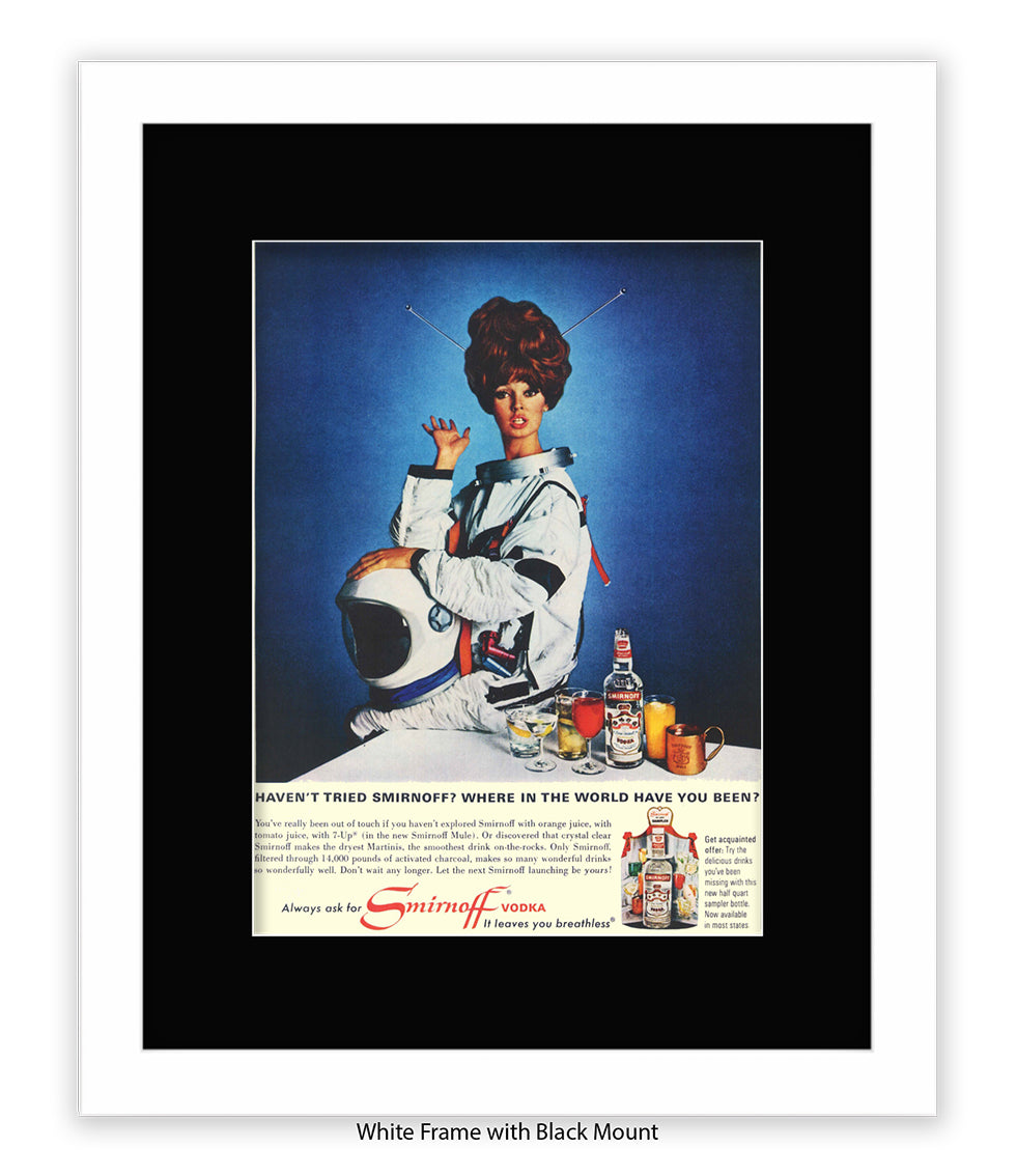 Vodka Where In The World Art Print