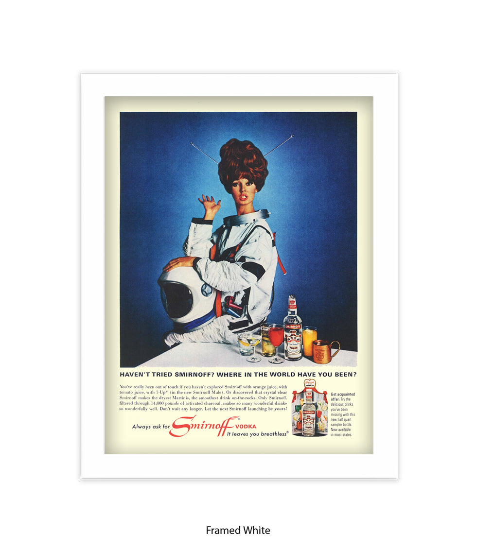 Vodka Where In The World Art Print