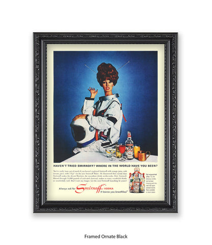 Vodka Where In The World Art Print