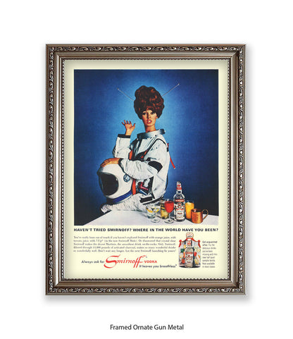 Vodka Where In The World Art Print