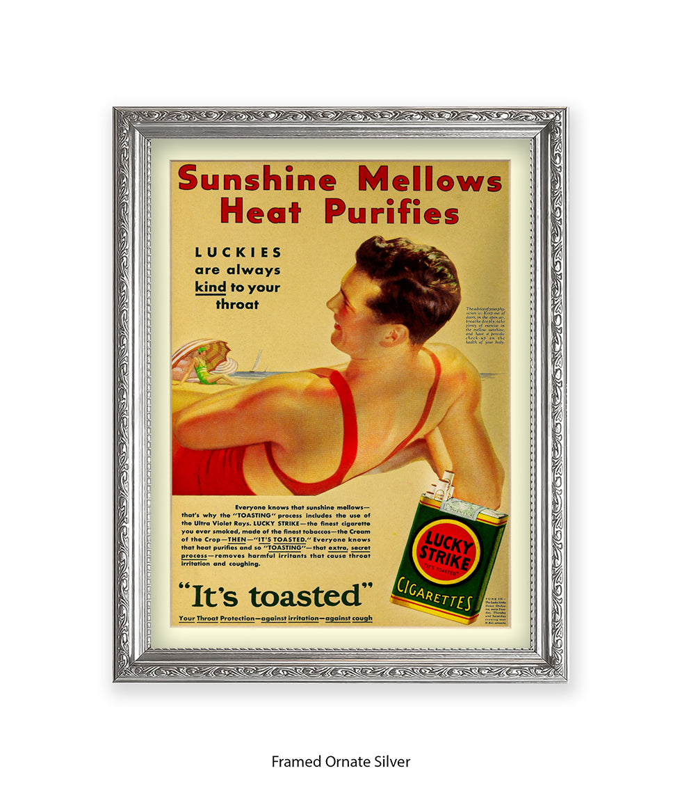 Sunshine Mellows Tobacco Art Print