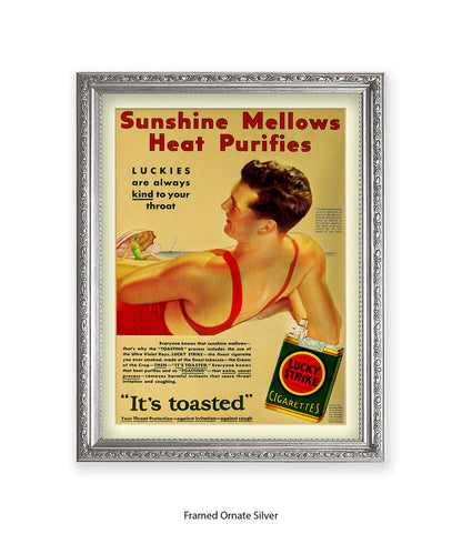 Sunshine Mellows Tobacco Art Print