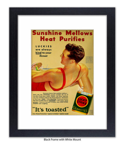 Sunshine Mellows Tobacco Art Print