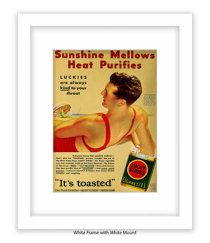 Sunshine Mellows Tobacco Art Print