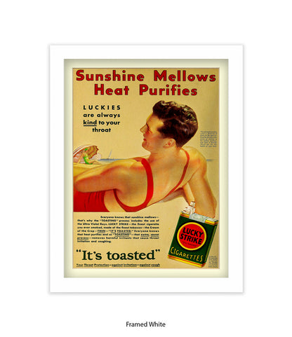 Sunshine Mellows Tobacco Art Print