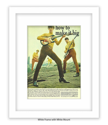 How To Make It Big Broomsticks Slacks Art Print