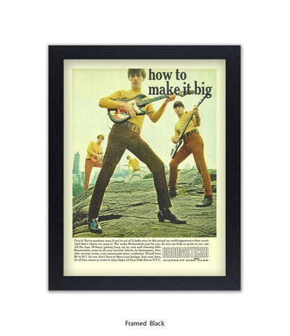 How To Make It Big Broomsticks Slacks Art Print