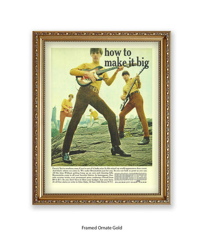 How To Make It Big Broomsticks Slacks Art Print