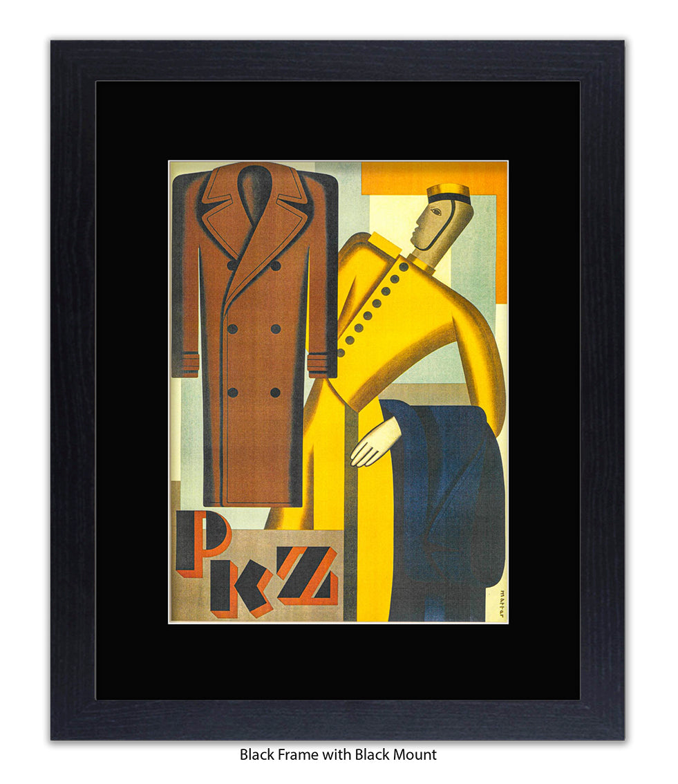 P K Z  Yellow Bell Boy Menswear Art Print