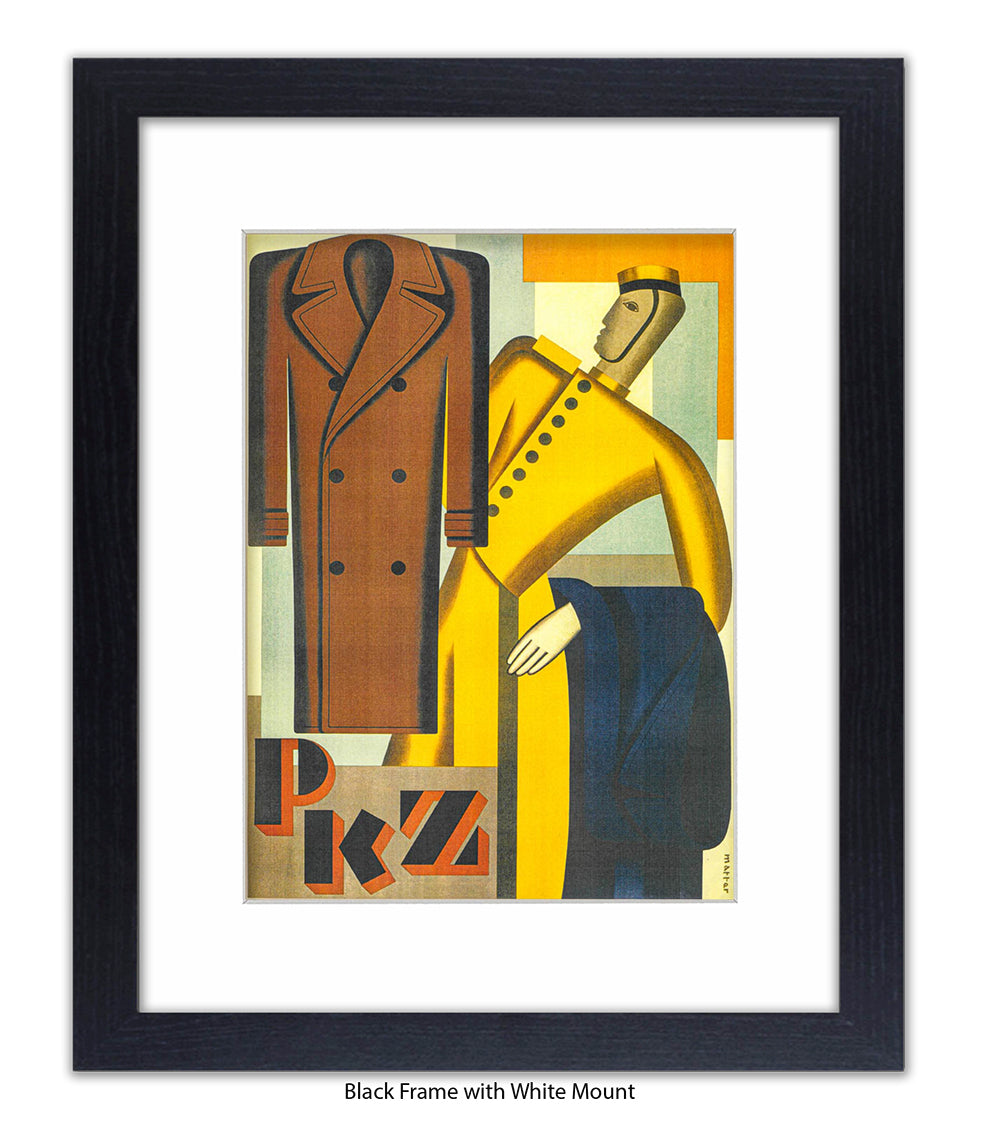 P K Z  Yellow Bell Boy Menswear Art Print