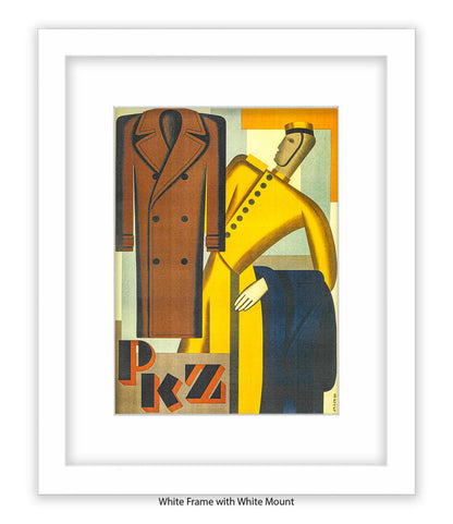 P K Z  Yellow Bell Boy Menswear Art Print