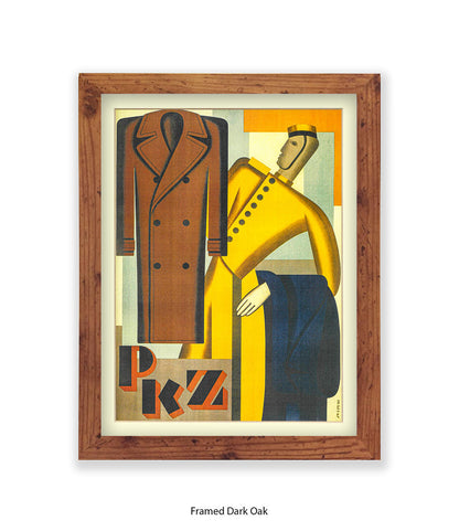 P K Z  Yellow Bell Boy Menswear Art Print