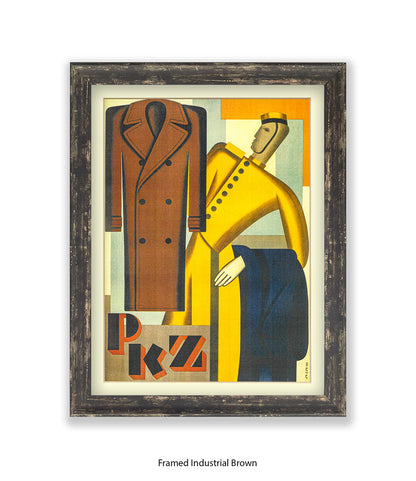 P K Z  Yellow Bell Boy Menswear Art Print